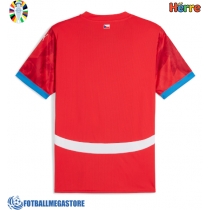 Fotballdrakt Herre Tsjekkisk Republikk Hjemmedrakt EM 2024 Kortermet